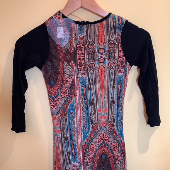 Club L Patterned Midi Dress *read description! - Picture 5 of 5